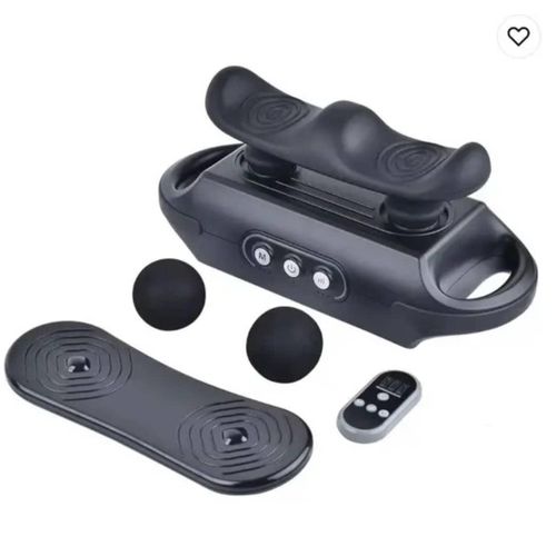 product_image_name-Generic-3 Massage Head Percussion Fascial Massage Gun Device Electric Back Massager Vibration Plate Knee Foot Deep Tissue 3D Kneading Shiatsu Arm Legs Neck Shoulder Massager Abdominal Massager for Deep Tissue & Muscle Pain Relief Fitness Recovery-8