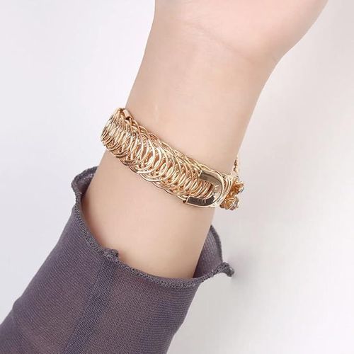 product_image_name-Fashion-Elegant Rhinestone Ladies' Quartz Watch - Crystal Bangle Design-4