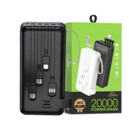 product_image_name-Generic-Oraimo Power Bank 20000mah Quality Lasting -black/white-1