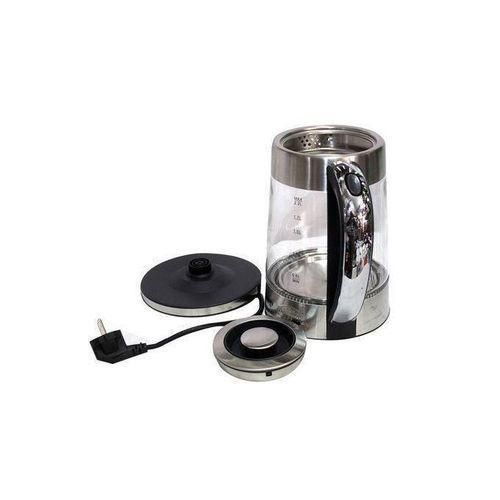 product_image_name-Hoffmans-Transparent Electric Kettle 2ltrs - Transparent, Silver-2