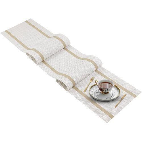 product_image_name-Generic-Modern Textured Table Runner with Stripe Detail - Multicolor-4