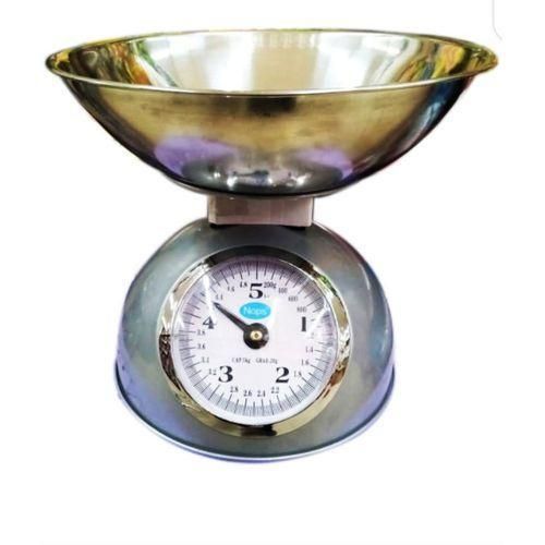 product_image_name-Generic-Stainless Steel  Mechanical Weighing Kitchen Scale Set - Silver-1