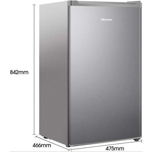 product_image_name-Hisense-120 Liters Single Door Refrigerator- Silver-4