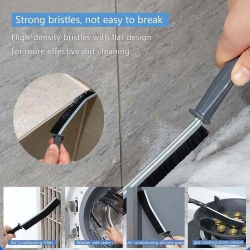 product_image_name-Generic-Multi-Purpose Crevice Cleaning Brushes (3 Pieces) – Essential Household Cleaning Tools For Kitchen, Bathroom, Windows & Vehicles - Durable And Ergonomic - Multi-design-5