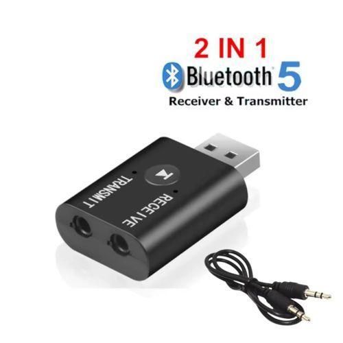 product_image_name-Original-Bluetooth 5.0 USB Wireless Adapter – 2-in-1 Audio Transmitter & Receiver for TV, PC, Car & Speakers-1