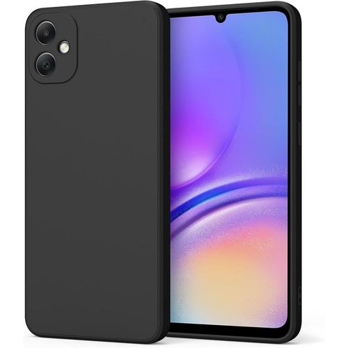 product_image_name-Generic-Case for Samsung Galaxy A05 (Only), Stylish Liquid Silicone Slim Full-Body Protective Cover Compatible with Samsung Galaxy A05 4G Phone Case Black-1