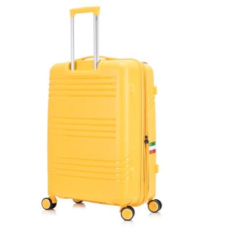 product_image_name-Generic-3 Pieces Of 4 Wheels Super High Quality Expandable Hardshell Polypropylene Unbreakable Fibre Travel Suitcases With TSA-Approved Lock Cabin-Friendly Trolley Bag- Multicolor-4