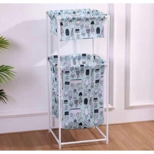 product_image_name-Generic-2 in 1 Laundry Basket, Separate Clothes & Undies -2