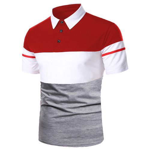 Shop Mens Office Polos Shirts Casual Joggers Short Sleeve Tshirt