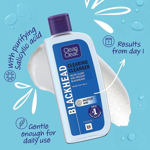 product_image_name-Clean & Clear-Blackhead Clearing Scrub 150ml And Blackhead Clearing Oil Cleanser 200ml 24hr (Set)-5