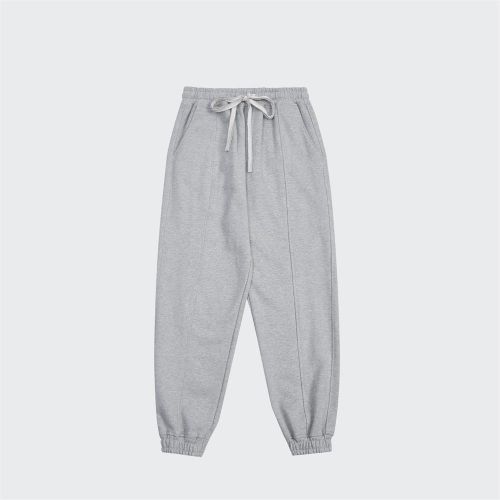 product_image_name-Fashion-High Quality Unisex Jogger/ Sweatpants Relaxed Pants -Grey-4