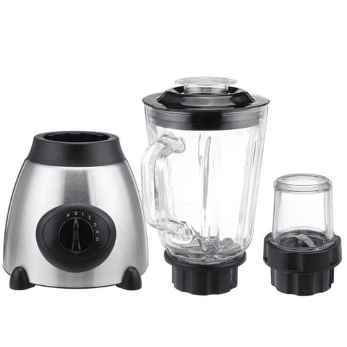 product_image_name-Generic-1.5L Juice Blender 2 In 1 Glass With Mill Grater - Silver-2