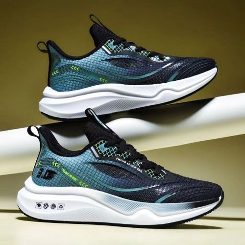 Shop Fashion Lace Up Sneakers Men s Shoes Blue Jumia Uganda