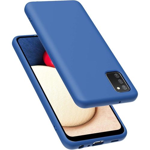 product_image_name-Generic-Samsung Galaxy A03s Silicone Case - Blue-1