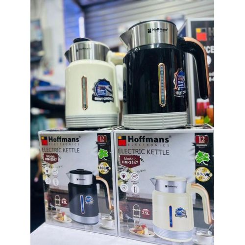 product_image_name-Hoffmans-Electric Kettle and Milk Boiler Kettle. White, Black-2