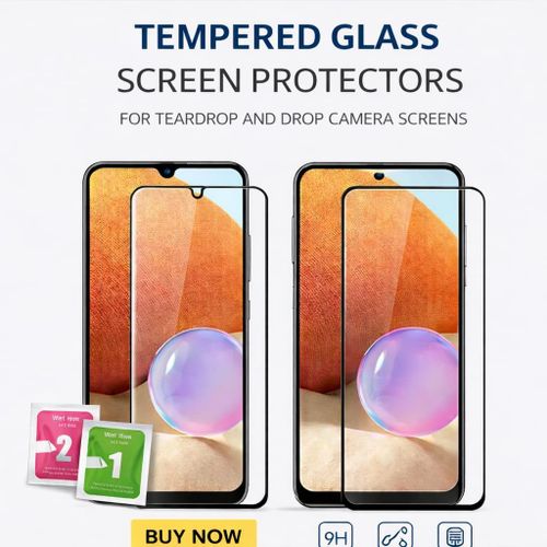 product_image_name-Generic-Infinix Hot 12 Tempered Glass Screen Protection Guard - Transparent-1