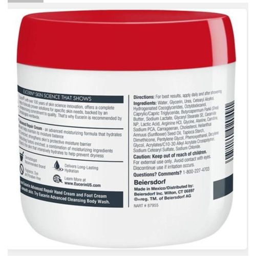 product_image_name-Eucerin- Roughness Relief Cream, Fragrance Fragrance Free Body Cream-454g-3