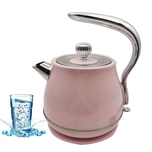 product_image_name-Boma-1.7L  Rectro Electric Heat Kettle Automatic Power-Off Water Boiling Pot- Multicolor-4