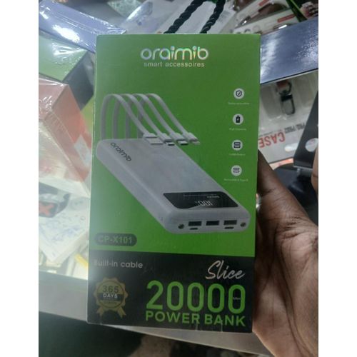 product_image_name-Generic-Mini Power bank 20000mah-black white-3