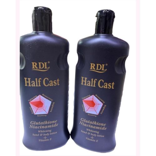 product_image_name-Rdl-Half Cast Whitening hand and body lotion with Glutathione niacinamide & Vitiamin E For  Moisturizing ,Brightening ,Soothing ,Calming ,Tighening the Skin -1