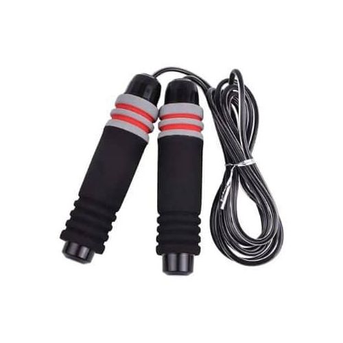 product_image_name-Generic-Jump Rope Professional Skipping Rope for Men Women Kids Adjustable Fitness Exercise Jump Rope with Soft Skin-Friendly Anti-Slip Foam Handles and Non-Tangled Adjustable Rope Fitness Equipment -6