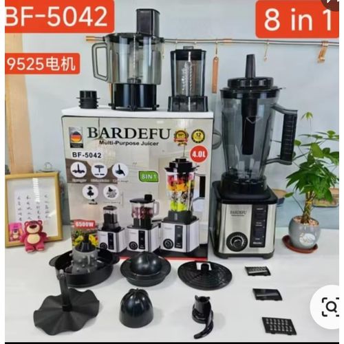 product_image_name-Generic-8 In 1 Blender With Garlic Peeler Mincer Citrus Juicer Vegetable Cutter Grinder Miller Egg Beater Stirring Rod - Multicolor-4