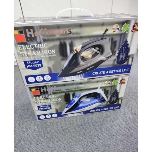 product_image_name-Hoffmans-Steamer Dry Flat Iron - Multi-Color -3