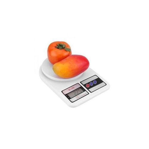 product_image_name-Generic-Digital Kitchen Weighing Scale With Free Battery 10Kgs - White-3