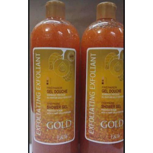 product_image_name-Fair & White- Exfoliating Exfoliant Gold Precious  Shower Gel - 940ml-1