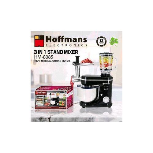 product_image_name-Hoffmans-3 In 1 Electric Stand Mixer 8L / 8 LITERS Blender,  Meat Grinder black-1