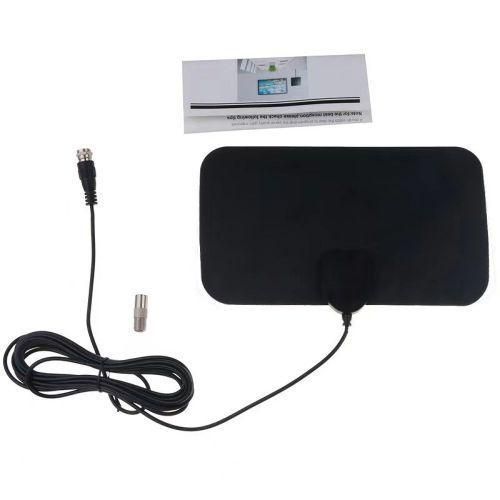 product_image_name-Generic-Digital TV Antenna - 110 Miles HDTV Antenna Digital Indoor Antenna With Detachable Signal Booster VHF UHF High Gain Channels Reception For 4K 1080P Free TV Channels- Black -5