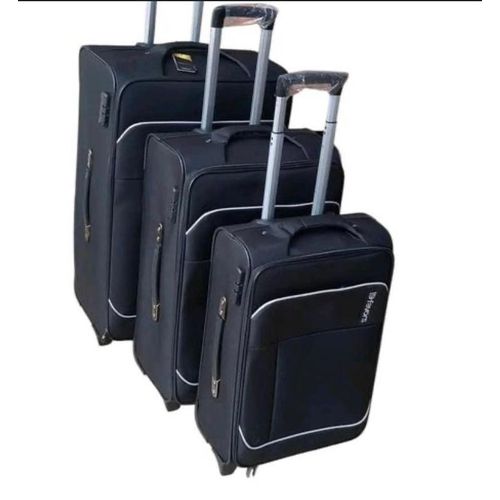 product_image_name-Generic Xim-3 In 1 Suitcase With Two Wheel's Cloth Material Strong Material And Quality Durable And Long Lasting -2