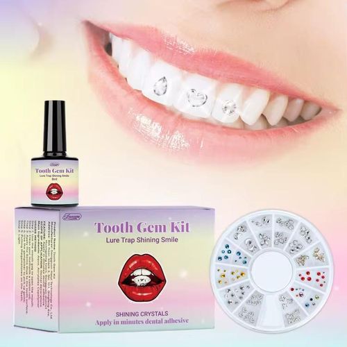 product_image_name-Generic-Non Toxic DIY Tooth Gem Starter Kit Includes LED Curing Light 20 Colors Gems and Dental Safe Glue-2
