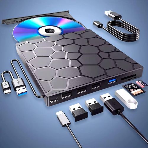 product_image_name-Generic-USB3.0 7-1 Multi-function External DVD Burner With DVD RW Support For CD/DVD and SD/USB Flash Disk-1