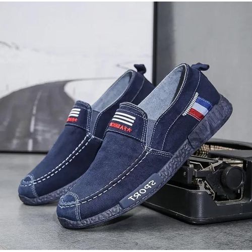 product_image_name-Generic-Men's Easy  Shoes - Nevy Blue-2