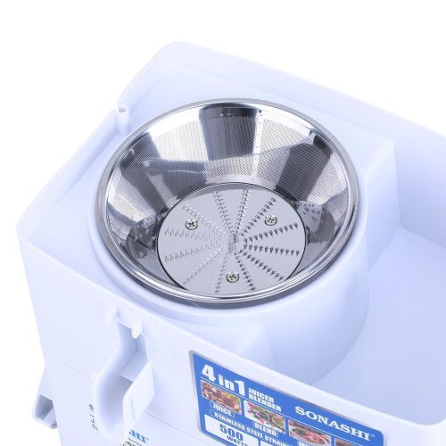 product_image_name-Sonashi-Juicer Blender with Mincer & Grinder Mill - SJB-307 4-In-1 - White-5