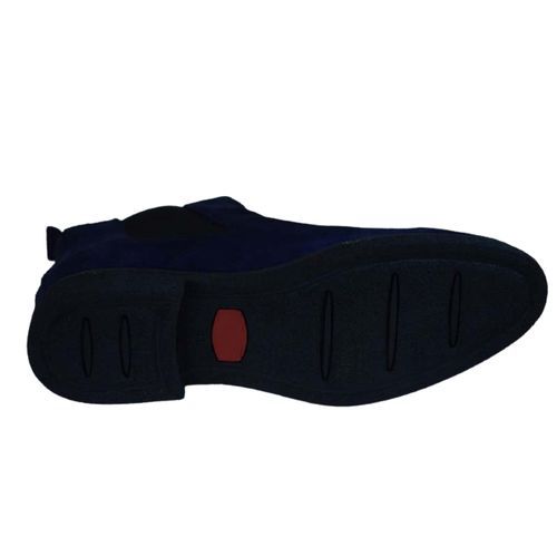 product_image_name-Generic-Men's Designer Boots - Navy Blue,Black-4