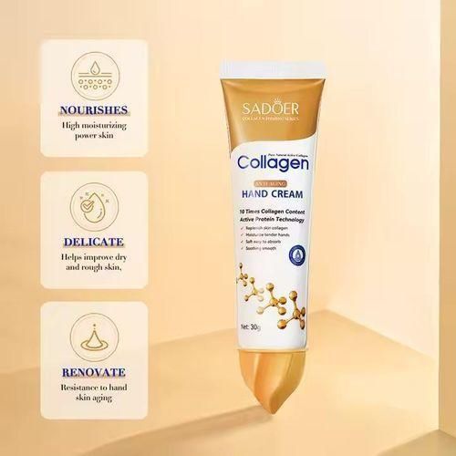 product_image_name-SADOER-Collagen anti-aging hand cream with Hyaluronic Acid & Niacinamide Softens smoothens improves dry hands-2