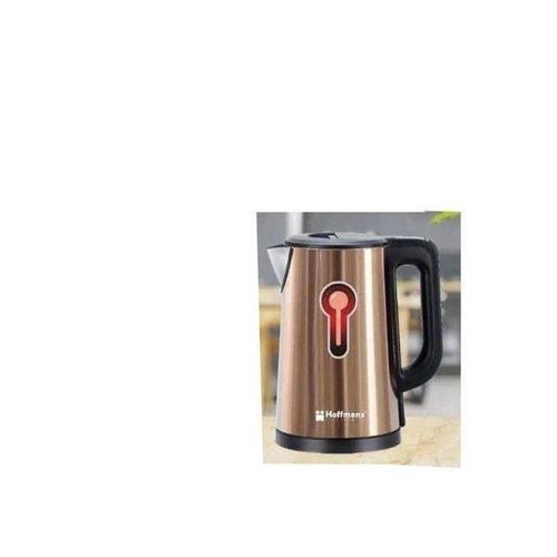 product_image_name-Generic-Hoffmans 2.5Ltrs Electric Tea Kettle For Boiling Water Stainless Steel Double Wall Hot Water Boiler With Automatic Shut Off & Boil-Dry Protection - Silver-3
