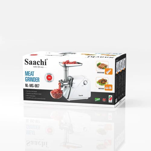 product_image_name-Saachi-Meat Grinder With Powerful And Efficient Motor 2200 W- White -4
