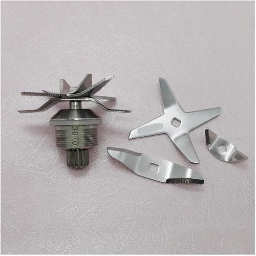 product_image_name-Generic-2L Blender Stainless Steel Hardened 6 Mixing and Cutting Food Replacement Part Juicer Blender Knife Blade- Silver-6
