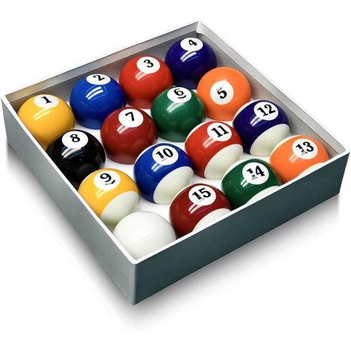 product_image_name-Generic-Billiard Ball/Pool Ball Set for Regular Pool Table, Pure Resin Pool Table Balls in Regulation Size (2-1/4”)-4