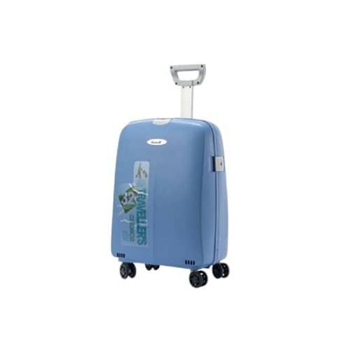 product_image_name-Generic-31 Inch PP Rolling Suitcase Single Lightweight Bag Hard Shell Travel Cabin Case Carry on Luggage Trolley Box With 4 spinner Wheels- Multicolor-5