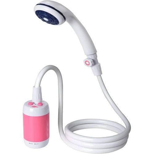 product_image_name-Generic-Portable Camping Shower Pump - Rechargeable Outdoor Shower Head Sprayer, Pumps Water From Bucket. Experience Refreshment Anywhere, Perfect For Camping, Hiking, Travel, Car Washing & Pet Cleaning-4