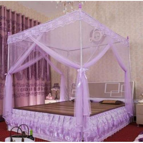 product_image_name-Generic-Mosquito Net with Stands & Varying Net Holders- Purple-6
