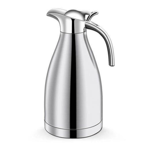 product_image_name-Generic-2L Stainless Steel Thermal Flask Jug Coffee Pot Vacuum Insulated Water Bottle-Silver-1