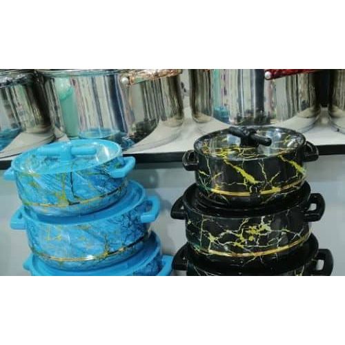 product_image_name-Generic-4Piece Warmer Food Dishes Thermal Insulation Hot Pot Casserole Lunch Boxes - Multicolors-6