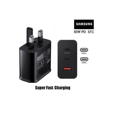 product_image_name-Samsung-65W 3 Ports Super Fast Charger Triple Port -2