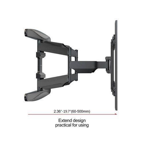 product_image_name-V STAR-Full Motion Cantilever Adjustable Tv Wall Mount 55 To 85 Inches - Black-2