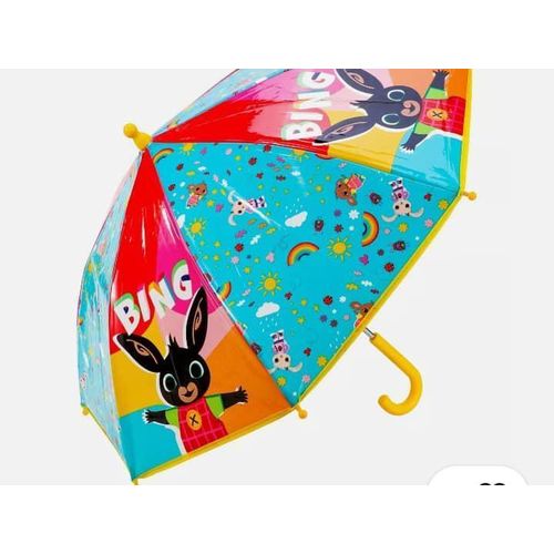 product_image_name-Generic-Auto Open Straight Kids Umbrella  With Folding Handle For Toddlers Boys Girls Windproof Fibre Rods -5
